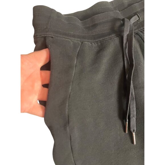 Lululemon Womens Scuba High-Rise Jogger Fleece Black Drawstring Size 10 W5CVAS - Picture 9 of 13